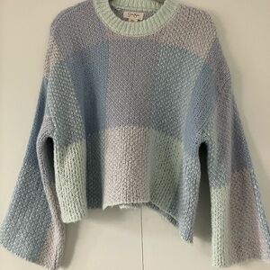 Colorblock Knit Sweater